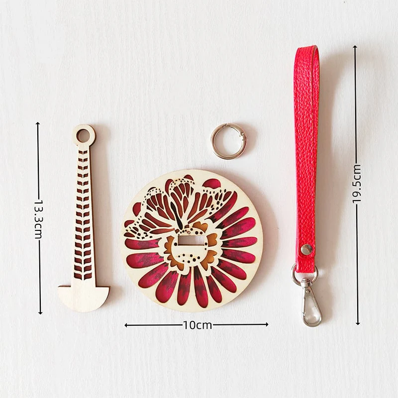 🔥Wooden Portable Yarn Holder - The Perfect Tool for Crochet Enthusiasts - Image 14