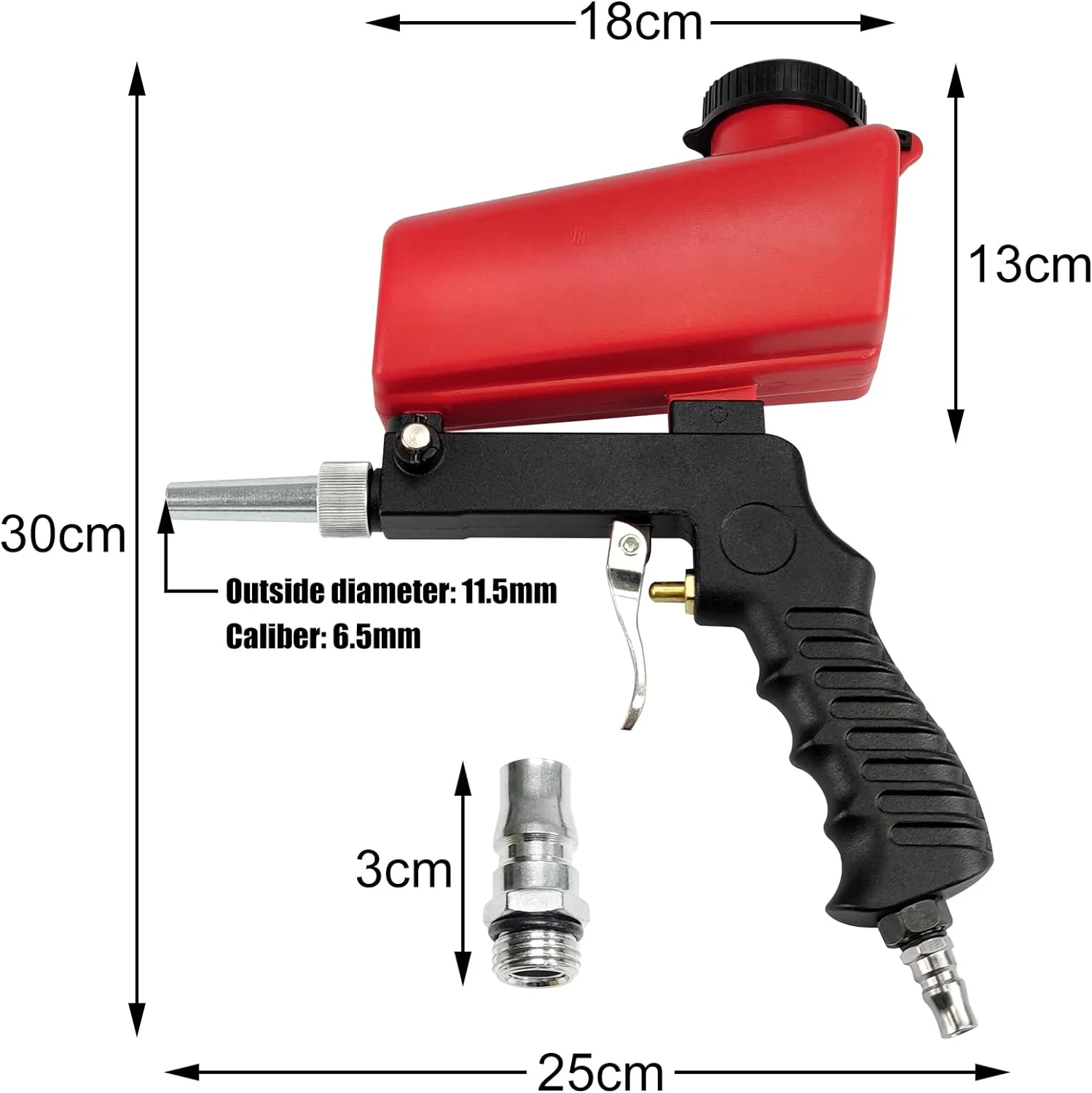 🔥Summer Hot Sale Promotion-49% OFF✨-Portable Pneumatic Sandblasting Gun - Image 25