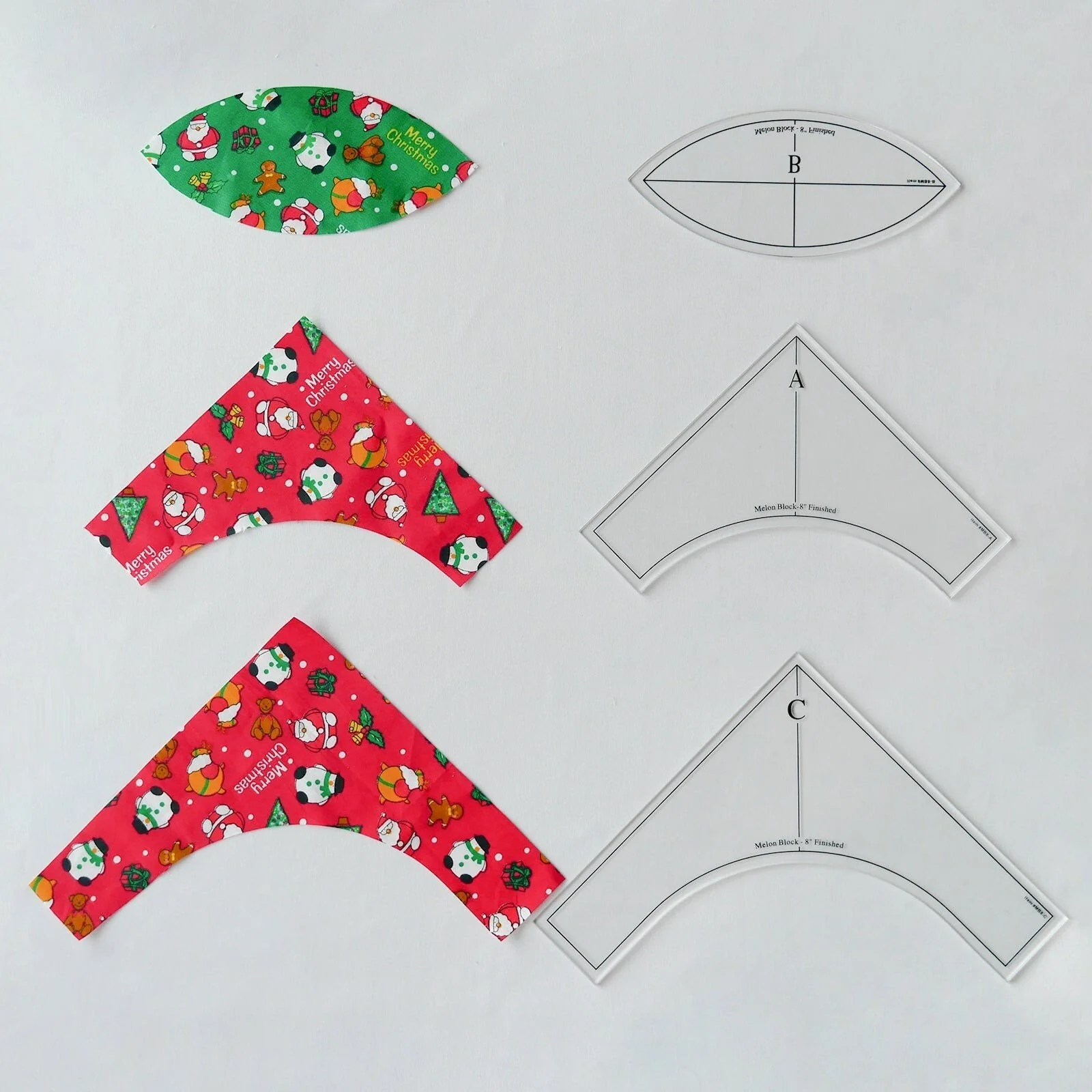 Quick Curve Quilt Template Set - Image 6