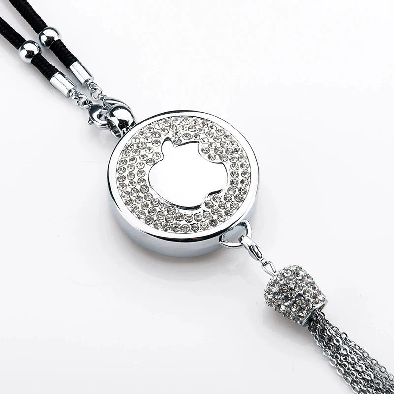 Rearview Mirror Diamond Perfume Pendant - Image 52