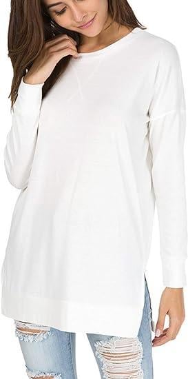 🔥Round Neck Casual Solid Color Top - Image 4