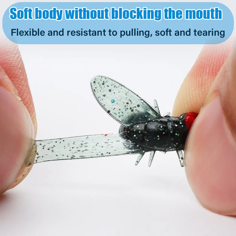 š„Hot sale during fishing seasonš„ - Simulated Flies Fishing Attractor Bait Hook - Image 10