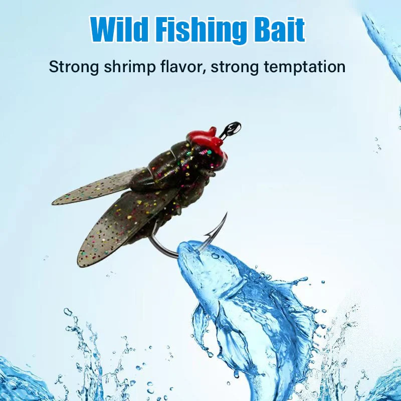 š„Hot sale during fishing seasonš„ - Simulated Flies Fishing Attractor Bait Hook - Image 2