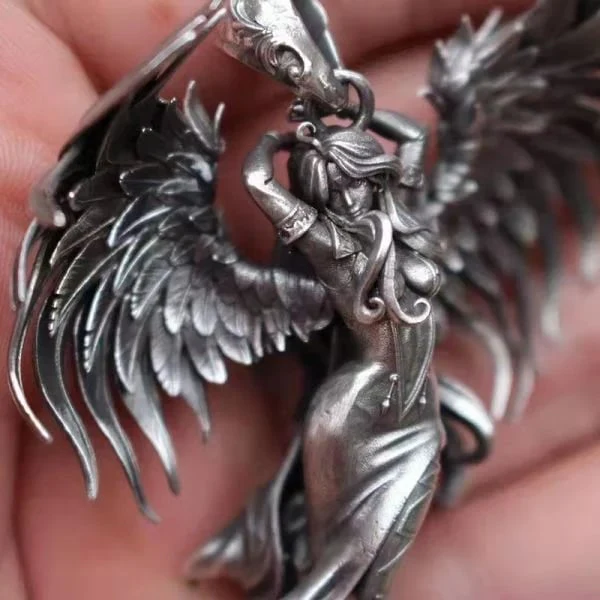 🔥40%OFF - Guardian Angel Pendant Necklace - Image 5