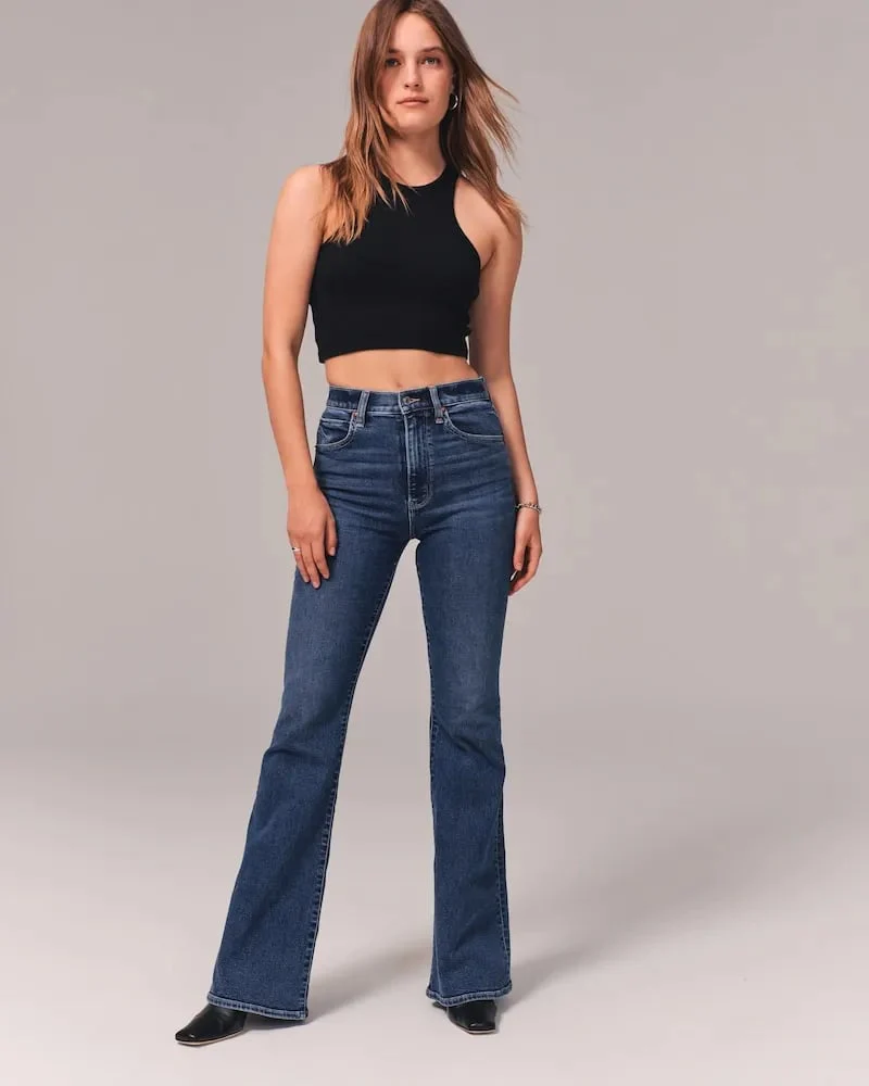 ⭐Women's 2023 Summer⭐ Ultra High Rise Stretch Flare Jean - Image 12