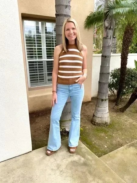 ⭐Women's 2023 Summer⭐ Ultra High Rise Stretch Flare Jean - Image 19