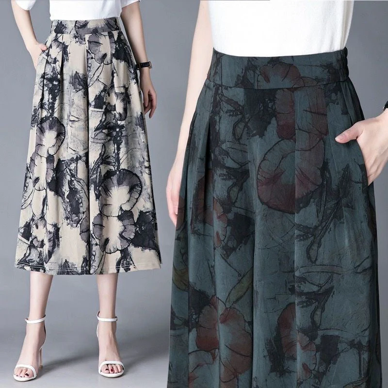 🔥2024 Hot Sale 🔥- Elegant women's chiffon skirt with wide legs💕 - Image 4