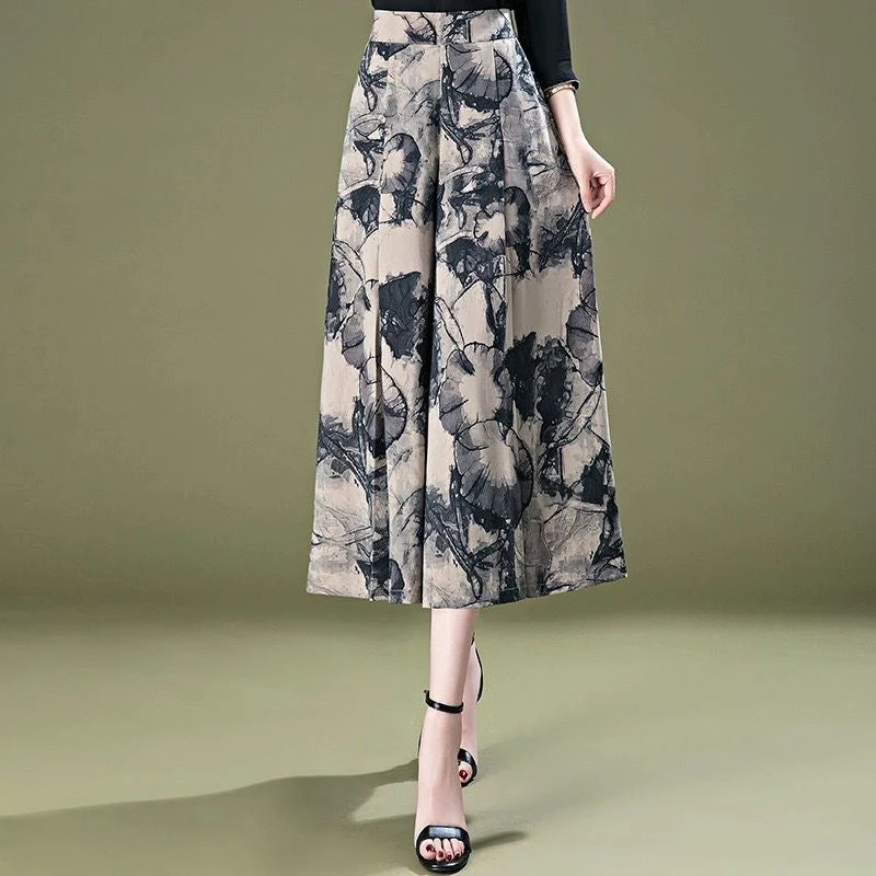 🔥2024 Hot Sale 🔥- Elegant women's chiffon skirt with wide legs💕 - Image 5