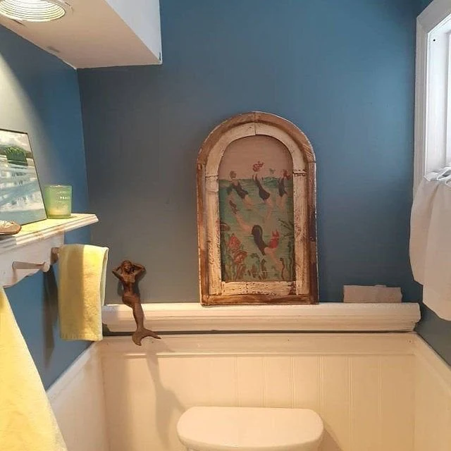 Swimming Wall Art Bathroom Decor - Image 2