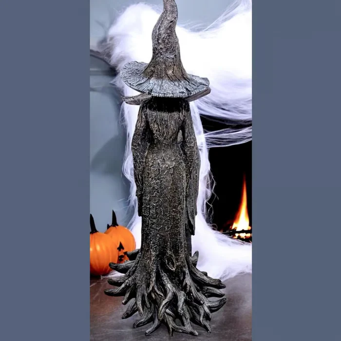 🧙♀️💫Hand-Painted Enchanting Witch Statue: The Guardian of Your Home (✨Same as in the video) - Image 5