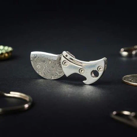 Mini Titanium Compact Bottle Opener & EDC Cutter - Image 9