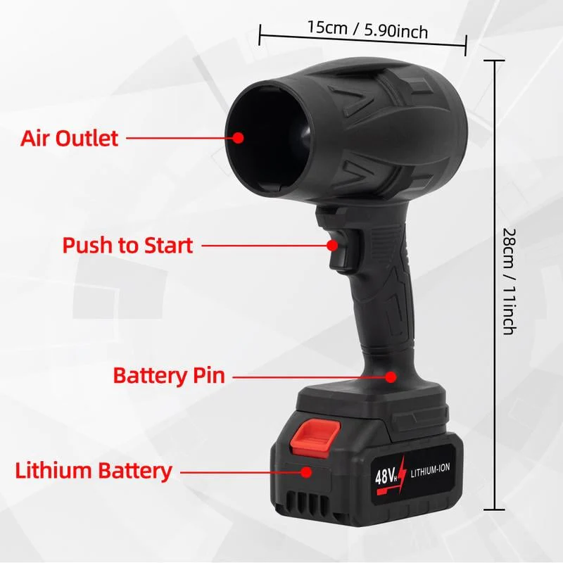 💥Turbo Jet Blower, Cordless Turbo Super Power Air Duster - Image 9