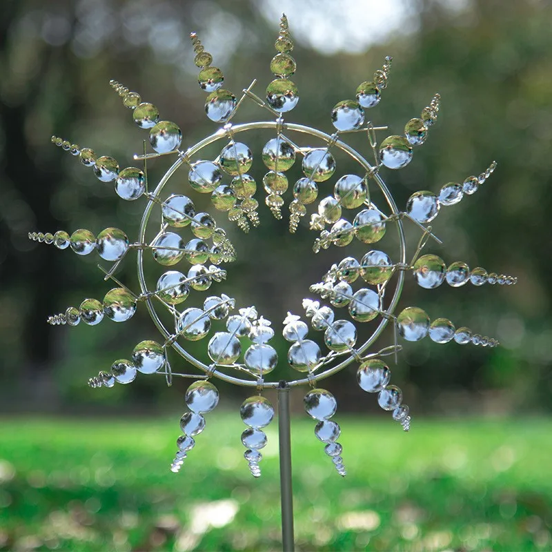 Wind Spinner - Magic Metal Kinetic Sculpture - Image 11