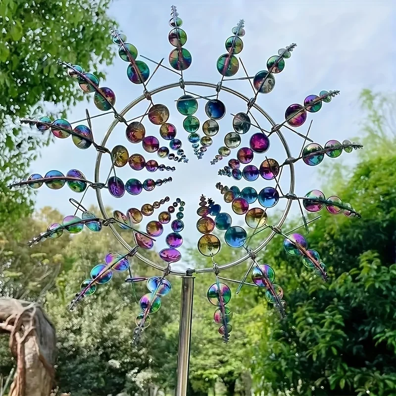 Wind Spinner - Magic Metal Kinetic Sculpture - Image 12