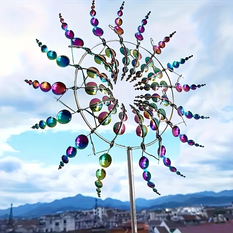 Wind Spinner - Magic Metal Kinetic Sculpture - Image 5