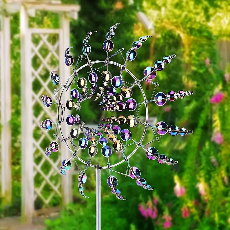 Wind Spinner - Magic Metal Kinetic Sculpture - Image 6
