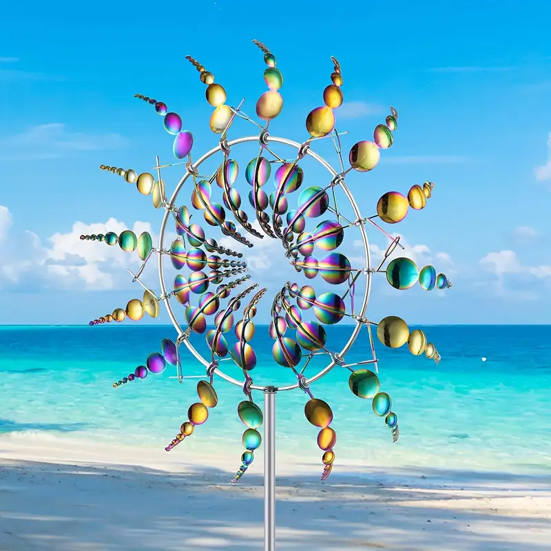 Wind Spinner - Magic Metal Kinetic Sculpture - Image 7