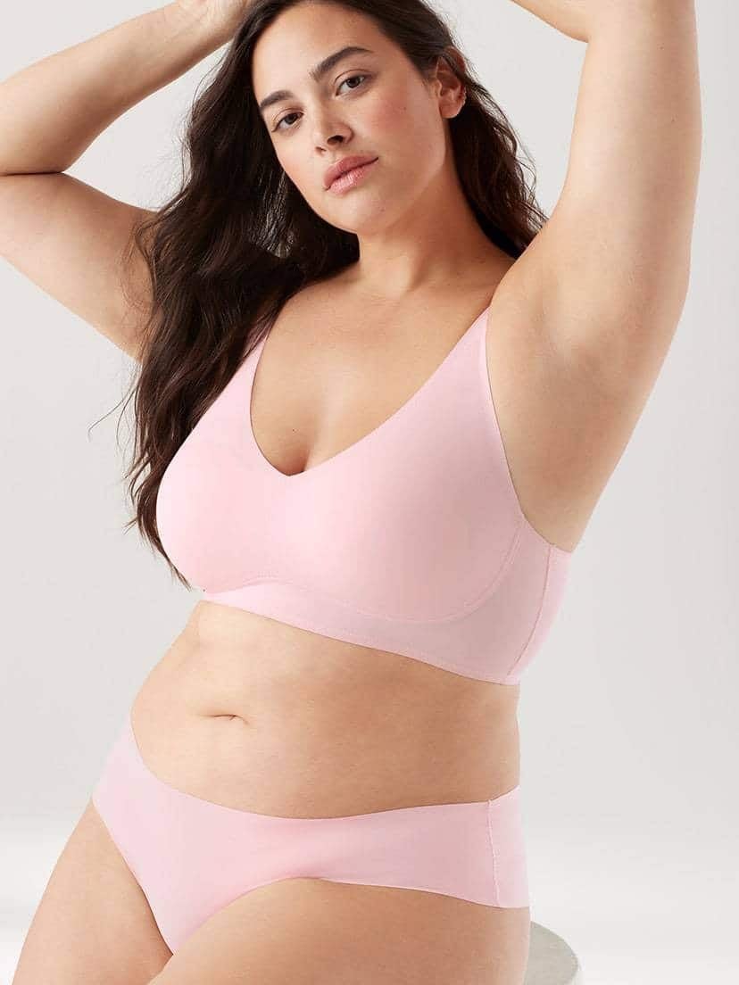 Ultra Comfort Seamless Shaping Wireless Support Bra Plus Size - Image 6
