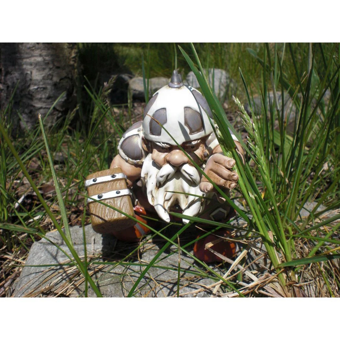 Viking Victor Norse Dwarf Gnome Statue - 2022 New Year Sale - Image 3