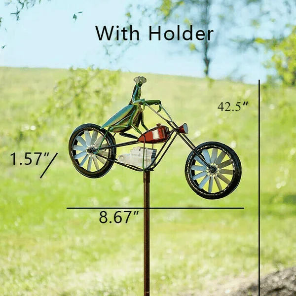 [49% OFF] Vintage Bicycle Metal Wind Spinner - Image 4