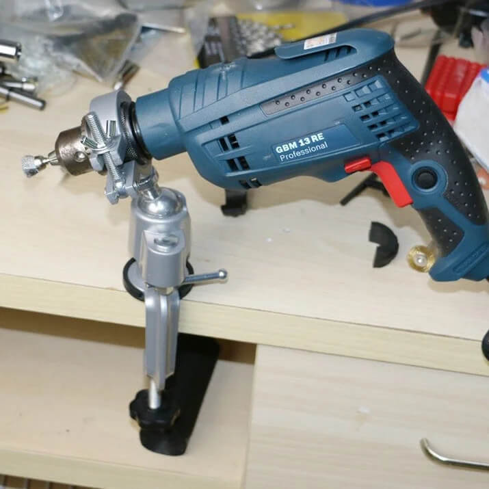 Electric Grinder Electric Drill Universal Rotating Fixed Bracket Vise Shelf - Image 7