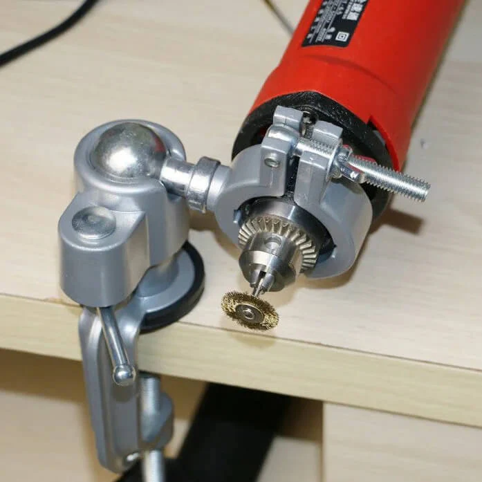 Electric Grinder Electric Drill Universal Rotating Fixed Bracket Vise Shelf - Image 8