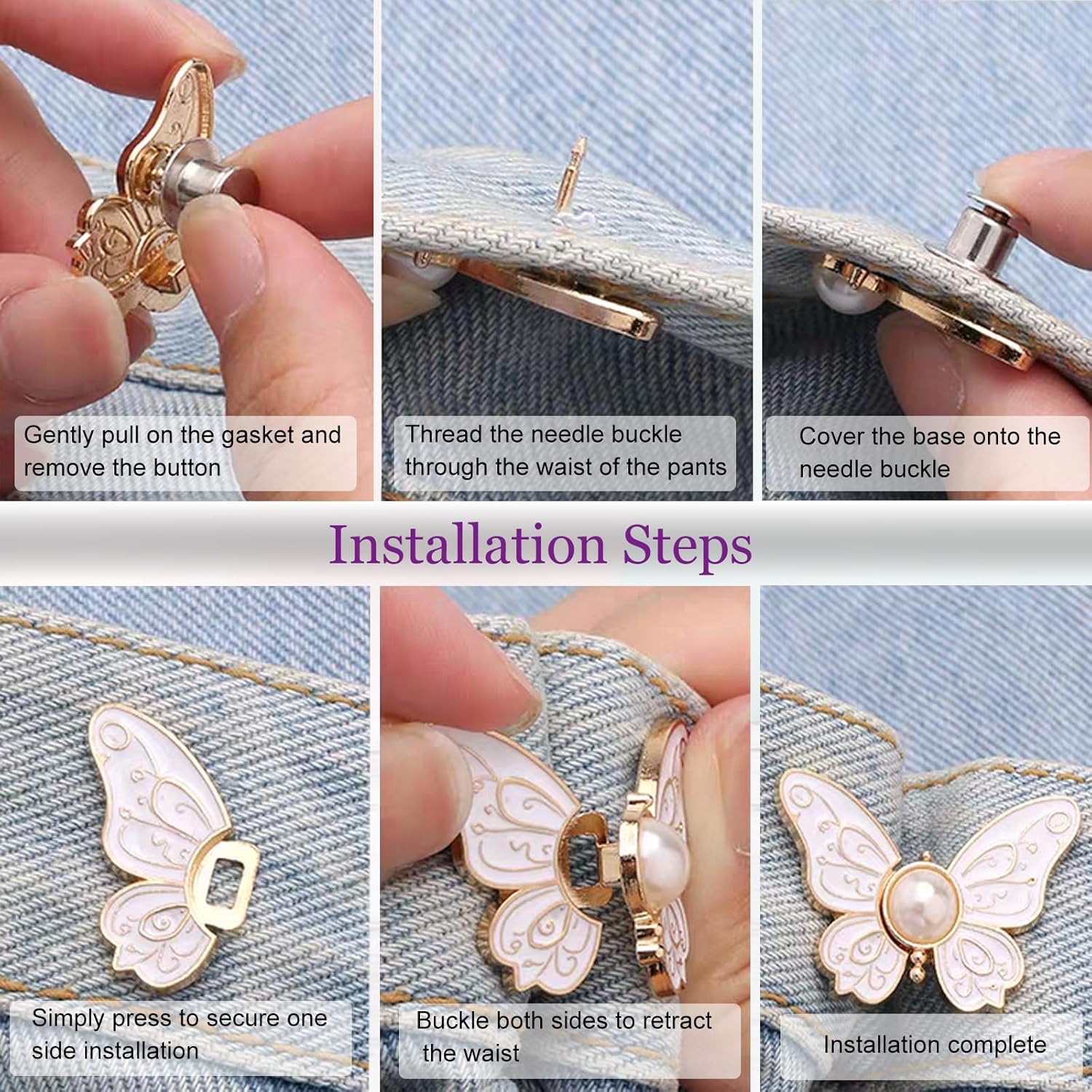 Multiple detachable butterfly clips🦋 - Image 11