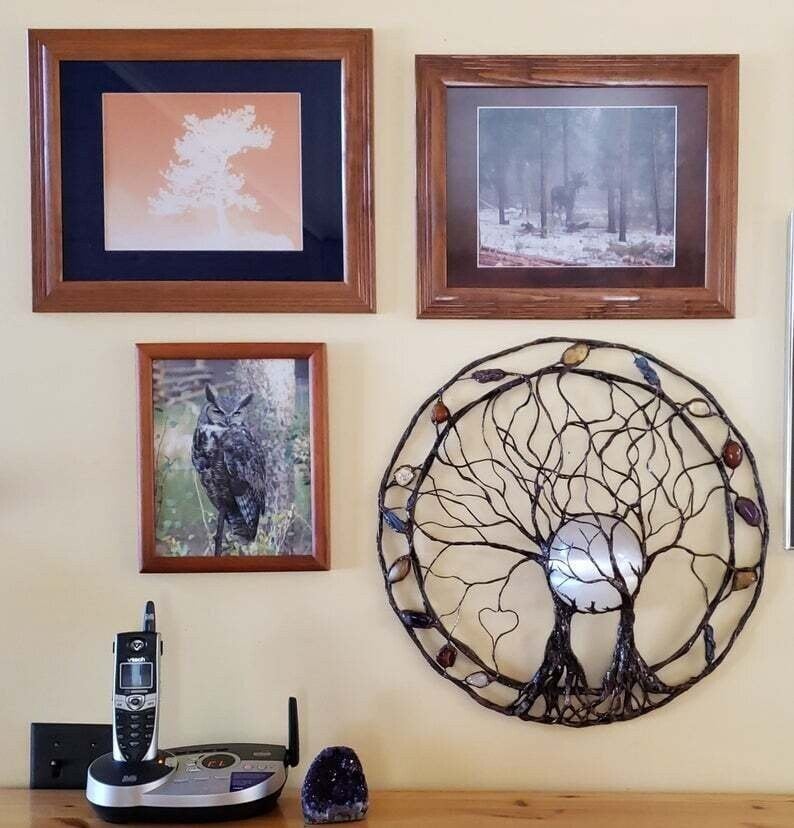 Circle of Life Garden Wall Art, The Moon Huggers - Image 7