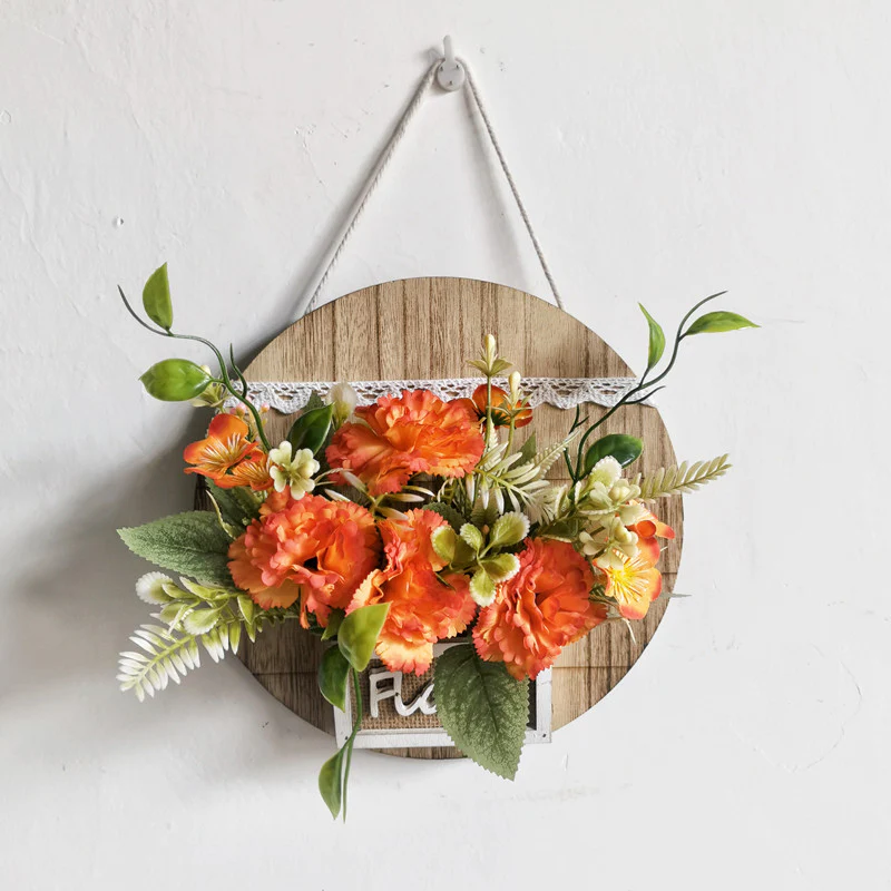 Wall Decorative Wooden Box Flower Basket - With Decorative Bouquet 🔥 (Promotion 50% Discount) - Image 5