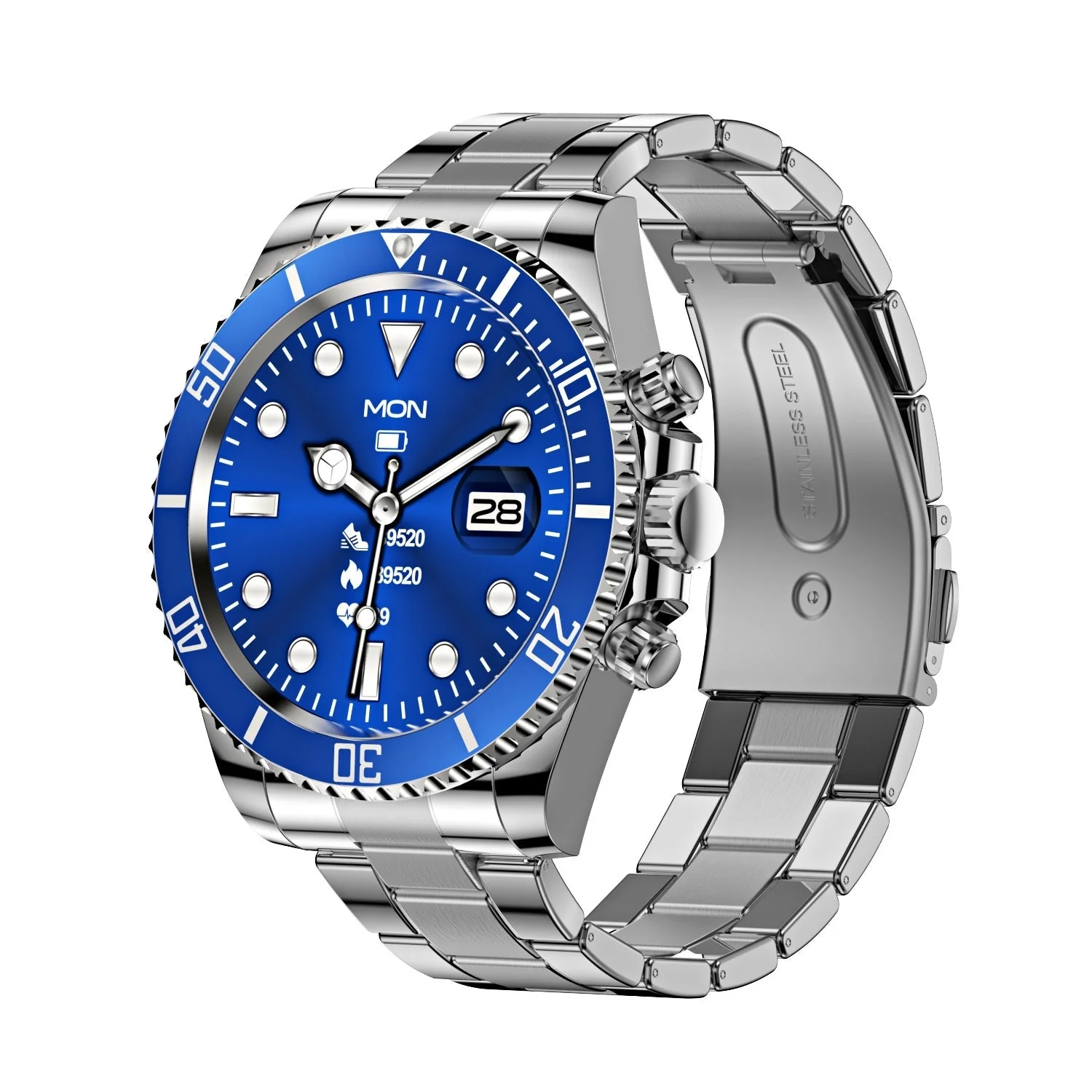 Multifunctional Bluetooth Talk Men's Casual Smart Watch - Image 4