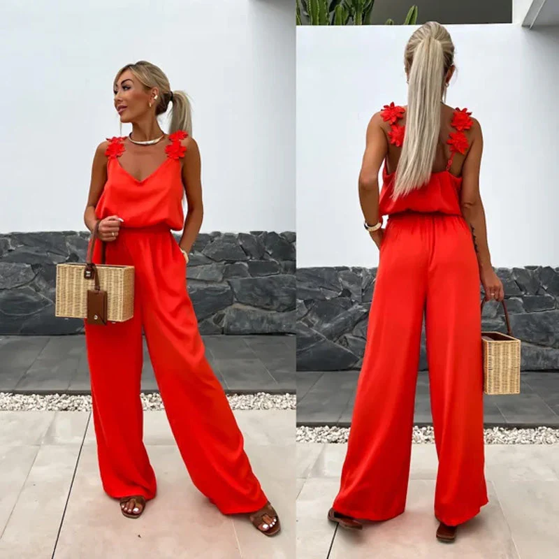 Women's Sleeveless Wide Leg Jumpsuit - 🔥Buy two and get free shipping! - Image 10