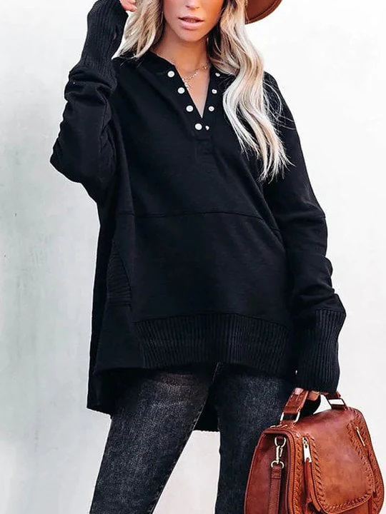🌷Women's Oversized Hoodie With Thumb Holes - Image 18