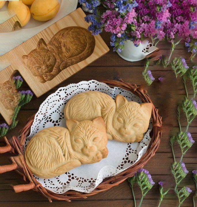 (🎁Last day limited sale - 49% off🎁)Wood patterned Cookie cutter - Embossing Mold For Cookies - Image 2